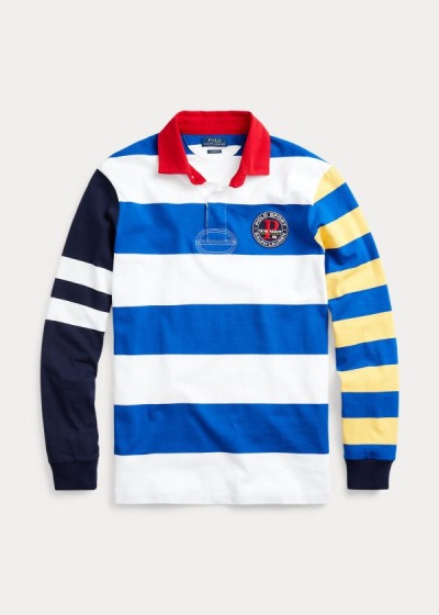 Men's Polo Ralph Lauren Classic Fit Rugby Polo Shirts | 180753JMD